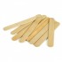 Epoksi Karıştırma Çubuğu Ahşap Dil Basma Çubuğu Naturel 25 Lü 14 CM