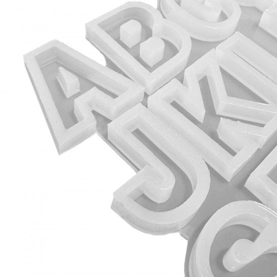 Epoksi Küçük Türkçe Harfler ve Rakamlar Kalıbı 3 CM Epoksi Küçük Türkçe Harfler ve Rakamlar Kalıbı 3 CM