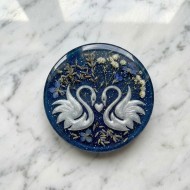 Epoksi Kuğu Desenli Magnet Kalıbı 7 CM Epoksi Kuğu Desenli Magnet Kalıbı 7 CM