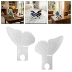 Epoksi Kuran-ı Kerim Kelebek Model Desenli Çift Rahle Kalıbı