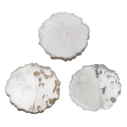 Epoksi Magnet Tırtıklı  Varaklı Yarısı Şeffaf  7 CM  (10 Adet)  Epoksi Magnet Tırtıklı  Varaklı Yarısı Şeffaf  7 CM  (10 Adet)
