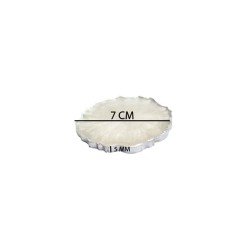 Epoksi Magnet  Yanı Gold Gümüş Varaklı 7 CM  (10  Adet) Epoksi Magnet  Yanı Gold Gümüş Varaklı 7 CM  (10  Adet)