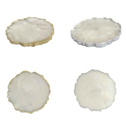 Epoksi Magnet  Yanı Gold Gümüş Varaklı 7 CM  (10  Adet) Epoksi Magnet  Yanı Gold Gümüş Varaklı 7 CM  (10  Adet)