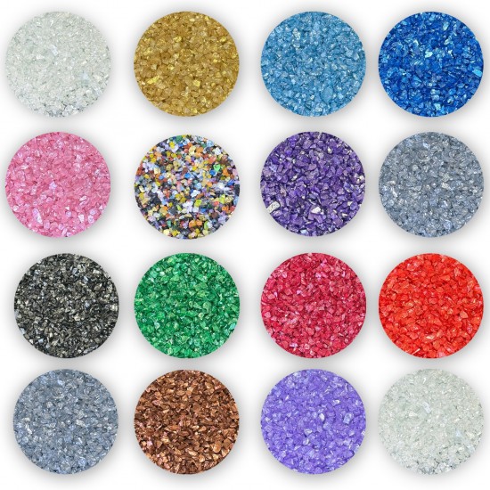 Epoksi Mum Dekoratif 2-4 MM Arlığında Gerçek Cam Kırığı (1 KG) Epoksi Mum Dekoratif 2-4 MM Arlığında Gerçek Cam Kırığı (1 KG)