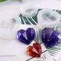 Epoksi, Mum, Taş Tozu 3D Geometrik Kalp Silikon Kalıbı 8.7 CM Epoksi, Mum, Taş Tozu 3D Geometrik Kalp Silikon Kalıbı 8.7 CM