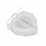 Epoksi, Mum, Taş Tozu 3D Geometrik Kalp Silikon Kalıbı 8.7 CM Epoksi, Mum, Taş Tozu 3D Geometrik Kalp Silikon Kalıbı 8.7 CM