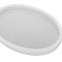 Epoksi Oval Bardak Altlığı Kalıbı 13x9 CM Epoksi Oval Bardak Altlığı Kalıbı 13x9 CM