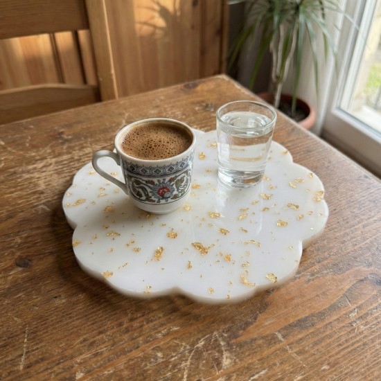 Epoksi Papatya Model Tepsi Kalıbı 16 CM