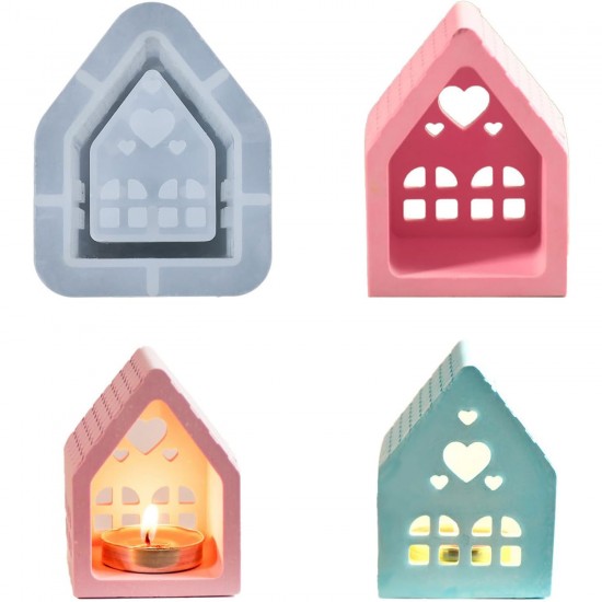 Epoksi Tealight Mumluk Ev Dekorasyonu Beton Silikon Ve Taş Tozu Kalıbı 8x10 CM Epoksi Tealight Mumluk Ev Dekorasyonu Beton Silikon Ve Taş Tozu Kalıbı 8x10 CM