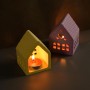 Epoksi Tealight Mumluk Ev Dekorasyonu Beton Silikon Ve Taş Tozu Kalıbı 8x10 CM Epoksi Tealight Mumluk Ev Dekorasyonu Beton Silikon Ve Taş Tozu Kalıbı 8x10 CM