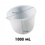 Epoksi Reçine Silikon Beaker Döküm Karıştırma Kabı Uçlu 1000 ML Epoksi Reçine Silikon Beaker Döküm Karıştırma Kabı Uçlu 1000 ML
