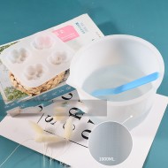 Epoksi Reçine Silikon Beaker Döküm Karıştırma Kabı Uçlu 1000 ML Epoksi Reçine Silikon Beaker Döküm Karıştırma Kabı Uçlu 1000 ML