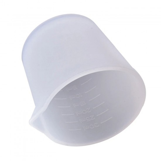 Epoksi Reçine Silikon Beaker Döküm Karıştırma Kabı Uçlu 50 ML Epoksi Reçine Silikon Beaker Döküm Karıştırma Kabı Uçlu 50 ML