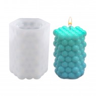 Epoksi Reçine Silikon Kalıp Taş Tozu Altıgen Bubble Mum Kalıbı Epoksi Reçine Silikon Kalıp Taş Tozu Altıgen Bubble Mum Kalıbı