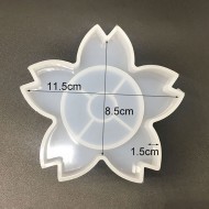 Epoksi Reçine Silikon Kalıp Taş Tozu Sakura Çiçeği Bardak Altlığı Kalıbı Epoksi Reçine Silikon Kalıp Taş Tozu Sakura Çiçeği Bardak Altlığı Kalıbı