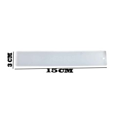 Epoksi Reçine Silikon Kitap Ayracı Kalıbı 15 CM Epoksi Reçine Silikon Kitap Ayracı Kalıbı 15 CM