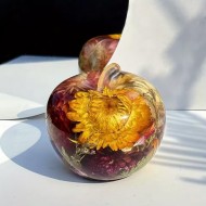 Epoksi Silikon 3D Elma Şekilli Dekorasyon Kalıbı Epoksi Silikon 3D Elma Şekilli Dekorasyon Kalıbı