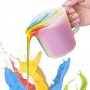 Epoksi Silikon 5 Bölmeli Kulplu Boya Karıştırma Ve Döküm Kabı 500 ML Epoksi Silikon 5 Bölmeli Kulplu Boya Karıştırma Ve Döküm Kabı 500 ML