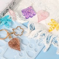 Epoksi Silikon Kalıp Akçaağacı Yaprağı Kalp Şarap Bardağı Geometrik Şekiller Figür Kalıbı  Epoksi Silikon Kalıp Akçaağacı Yaprağı Kalp Şarap Bardağı Geometrik Şekiller Figür Kalıbı