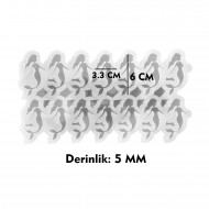 Epoksi Silikon Kalıp Çoklu Deniz Kızı Kolye Anahtarlık Küpe Kalıbı 14 Lü Epoksi Silikon Kalıp Çoklu Deniz Kızı Kolye Anahtarlık Küpe Kalıbı 14 Lü