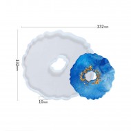 Epoksi Silikon  Kalıp  Dalgalı  Ortası Delik   Model 13.2 CM  Epoksi Silikon  Kalıp  Dalgalı  Ortası Delik   Model 13.2 CM