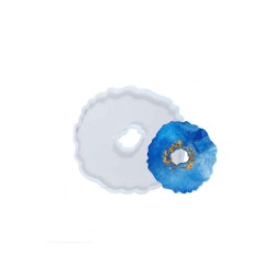 Epoksi Silikon  Kalıp  Dalgalı  Ortası Delik   Model 13.2 CM  Epoksi Silikon  Kalıp  Dalgalı  Ortası Delik   Model 13.2 CM