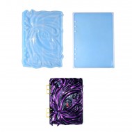 Epoksi Silikon Kalıp Defter Kapağı Ön Arkalı Ve Bağlayıcı Metal