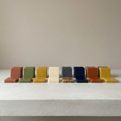 Epoksi Silikon Kalıp Kare Anahtarlık Kalıbı 5 CM 10 Lu