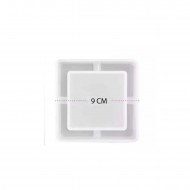 Epoksi Silikon Kalıp Küllük Kalıbı Kare Model 9X9 CM Epoksi Silikon Kalıp Küllük Kalıbı Kare Model 9X9 CM