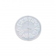 Epoksi Silikon Kalıp Saat Kalıbı 15.3 CM Epoksi Silikon Kalıp Saat Kalıbı 15.3 CM