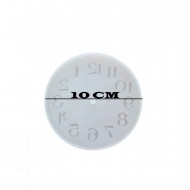 Epoksi Silikon Kalıp Saat Kalıbı Küçük Boy 10 CM Epoksi Silikon Kalıp Saat Kalıbı Küçük Boy 10 CM