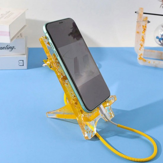 Epoksi Silikon Kalıp Telefon Tutacağı Telefon Tutma Standı Kalıbı Epoksi Silikon Kalıp Telefon Tutacağı Telefon Tutma Standı Kalıbı