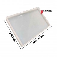 Epoksi Silikon Kalıp Tepsi Kalıbı Dikdörtgen 20X30 CM Epoksi Silikon Kalıp Tepsi Kalıbı Dikdörtgen 20X30 CM