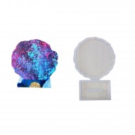 Epoksi  Silikon Kalıp Tırtıklı Kenar Ayaklı Magnet Kalıbı 7 CM 