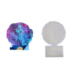 Epoksi  Silikon Kalıp Tırtıklı Kenar Ayaklı Magnet Kalıbı 7 CM  Epoksi  Silikon Kalıp Tırtıklı Kenar Ayaklı Magnet Kalıbı 7 CM