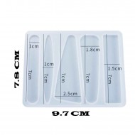 Epoksi Silikon Kalıp Toka Kalıbı 9.7X7.8 CM  Epoksi Silikon Kalıp Toka Kalıbı 9.7X7.8 CM