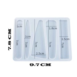 Epoksi Silikon Kalıp Toka Kalıbı 9.7X7.8 CM  Epoksi Silikon Kalıp Toka Kalıbı 9.7X7.8 CM