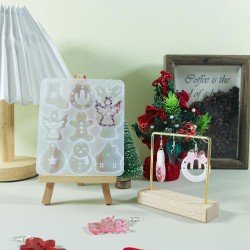 Epoksi Silikon Kalıp Yılbaşı Noel Çanı Geğik Kardan Adam Kalıbı 9 Lu Epoksi Silikon Kalıp Yılbaşı Noel Çanı Geğik Kardan Adam Kalıbı 9 Lu