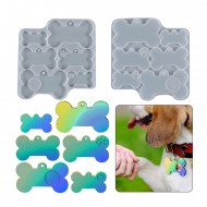 Epoksi Silikon Kalıp Kemik Kedi ve Köpek Çoklu Tasma İsimlik Kalıbı Epoksi Silikon Kalıp Kemik Kedi ve Köpek Çoklu Tasma İsimlik Kalıbı