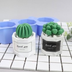 Epoksi Silikon Sekizgen Saksı ve Mumluk Kalıbı Epoksi Silikon Sekizgen Saksı ve Mumluk Kalıbı