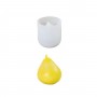 Epoksi Silikon Armut Taş Tozu Kalıbı 8.2X7.3 CM Epoksi Silikon Armut Taş Tozu Kalıbı 8.2X7.3 CM