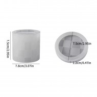 Epoksi Silikon Taş Tozu Kare Desenli Mumluk Mücevher Saklama Kutusu Kalıbı Epoksi Silikon Taş Tozu Kare Desenli Mumluk Mücevher Saklama Kutusu Kalıbı