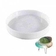 Epoksi Silikon Yuvarlak Sehpa Kalıbı 35.5 CM