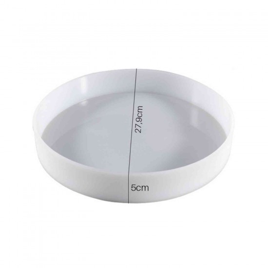 Epoksi Silikon Yuvarlak Sehpa Kalıbı 27.9 CM Epoksi Silikon Yuvarlak Sehpa Kalıbı 27.9 CM