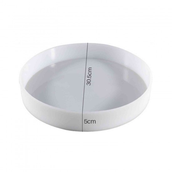 Epoksi Silikon Yuvarlak Sehpa Kalıbı 30.5 CM Epoksi Silikon Yuvarlak Sehpa Kalıbı 30.5 CM