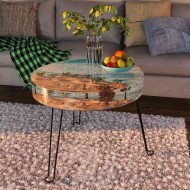 Epoksi Silikon Yuvarlak YERLİ Sehpa Kalıbı 40 CM