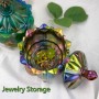 Epoksi, Taş Tozu Kristal Desenli Kapaklı Takı ve Saklama Kutusu Silikon Kalıbı Epoksi, Taş Tozu Kristal Desenli Kapaklı Takı ve Saklama Kutusu Silikon Kalıbı