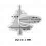 Epoksi Yılbaşı Çam Ağacı Fotoğraf Çerçevesi Resimlik Kalıbı Epoksi Yılbaşı Çam Ağacı Fotoğraf Çerçevesi Resimlik Kalıbı