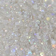Glitter Sim Hologramlı Beyaz Glitter 5 GR Glitter Sim Hologramlı Beyaz Glitter 5 GR