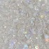 Glitter Sim Hologramlı Beyaz Glitter 5 GR